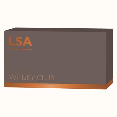 Стакан LSA International Набор низких стаканов whisky club, 230 мл, коричневый, 2 шт. арт. G1532-08-866