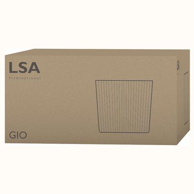 Набор LSA International Набор низких стаканов gio line, 390 мл, 4 шт. арт. G060-13-304