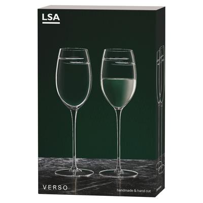 Набор LSA International Набор бокалов для белого вина signature, verso, 340 мл, 2 шт. арт. G939-12-408