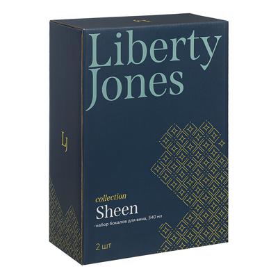 Бокал ЯЯЯ Набор бокалов для вина sheen, 540 мл, 2 шт. арт. PS_LJ_SN_WGLS540_2