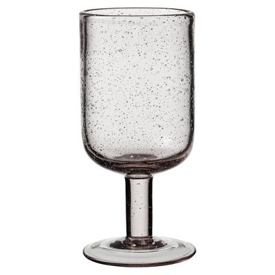 Бокал ЯЯЯ Набор бокалов для вина flowi, 410 мл, розовые, 2 шт. арт. HM-LJ-FL-WGLS-P410-2
