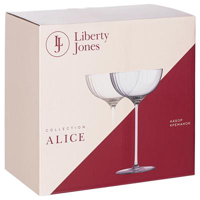 Набор ЯЯЯ Набор креманок alice в подарочной упаковке, 260 мл, 2 шт. арт. LJ000087