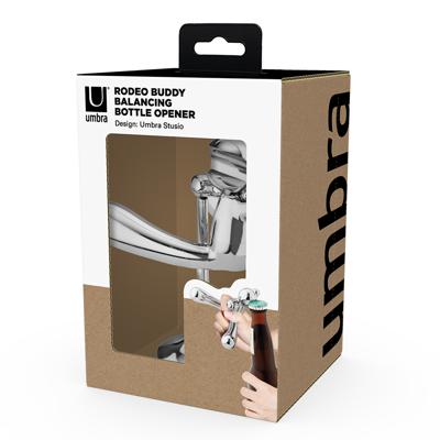 Бар Umbra Открывалка для бутылок rodeo buddy, хром арт. 1022635-158