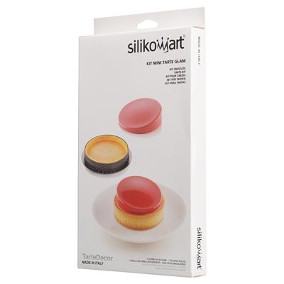 Набор Silikomart Набор для приготовления пирожных mini tarte glam арт. 25.293.13.0065