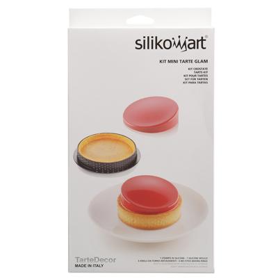 Набор Silikomart Набор для приготовления пирожных mini tarte glam арт. 25.293.13.0065