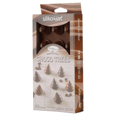 Форма Silikomart Форма для приготовления конфет choco trees силиконовая арт. 22.154.77.0065
