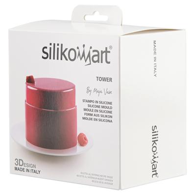 Форма Silikomart Форма для приготовления пирожного tower D12 см, h10 см силиконовая арт. 20.421.13.0065