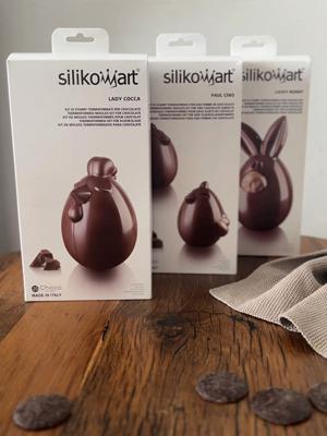 Форма Silikomart Набор форм для конфеты lucky bunny 28,1 x 15 х 5,7 см арт. 70.601.99.0065