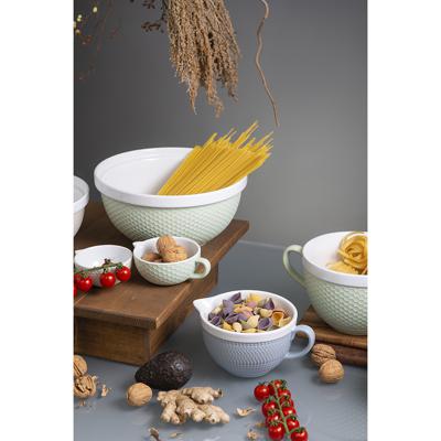 Кувшин ЯЯЯ Кувшин для смешивания marshmallow, 1 л, серо-голубой арт. GBP_LJ_PCHMRL_PRC_BL
