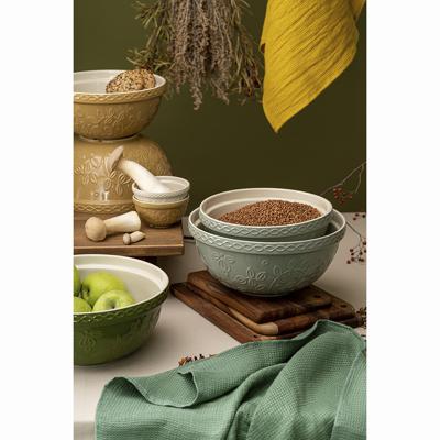 Миска Tkano Миска серо-мятного цвета с рельефным узором Ягоды Тайги из коллекции russian north, 1,5 л арт. TK23-TW_BW0002