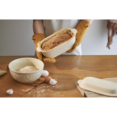 Миска ЯЯЯ Миска для смешивания birds of paradise, 2,6 л, кремовая арт. CZ-LJ-MBW-CR-2.6