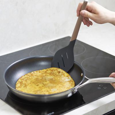 Аксессуар ЯЯЯ Лопатка с прорезями smartchef, 32 см, капучино-графит арт. SS-ST-SLC-NL-GRPL