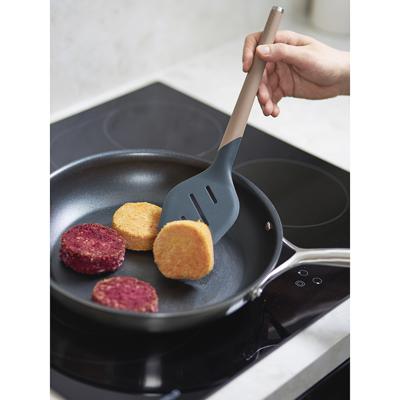 Аксессуар ЯЯЯ Лопатка с прорезями smartchef, 32 см, капучино-графит арт. SS-ST-SLC-NL-GRPL