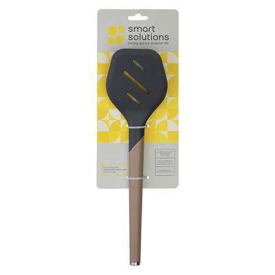 Аксессуар ЯЯЯ Лопатка с прорезями smartchef, 32 см, капучино-графит арт. SS-ST-SLC-NL-GRPL