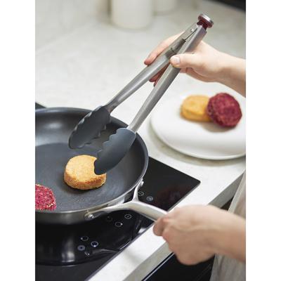 Аксессуар ЯЯЯ Щипцы кухонные smartchef, 33,5 см, серо-бордовые арт. SS-TNG-SLC-PP-GRPL