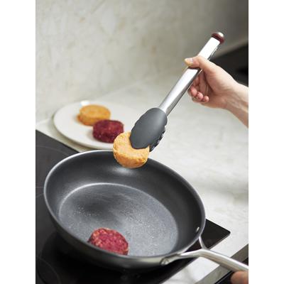 Аксессуар ЯЯЯ Щипцы кухонные smartchef, 33,5 см, серо-бордовые арт. SS-TNG-SLC-PP-GRPL