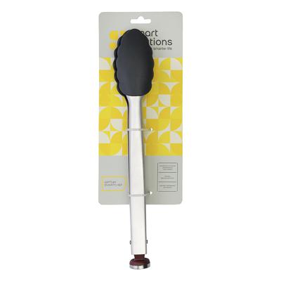Аксессуар ЯЯЯ Щипцы кухонные smartchef, 33,5 см, серо-бордовые арт. SS-TNG-SLC-PP-GRPL