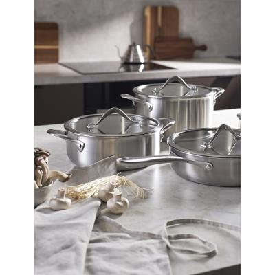 Аксессуар ЯЯЯ Кастрюля с крышкой 3ply etalon, D24 см, 4 л арт. LJ0000228