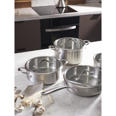 Аксессуар ЯЯЯ Кастрюля с крышкой 3ply etalon, D24 см, 4 л арт. LJ0000228