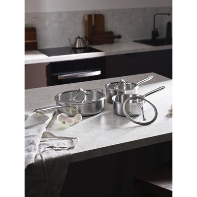 Аксессуар ЯЯЯ Ковш с крышкой 3ply etalon, D16 см, 1,4 л арт. LJ0000226