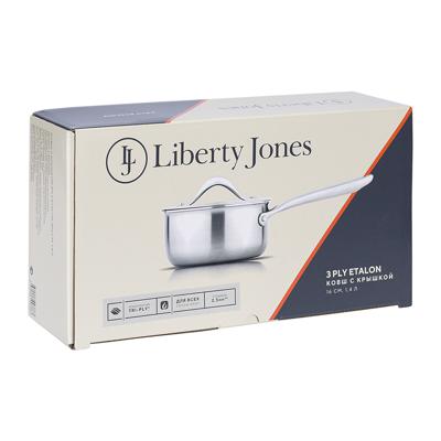 Аксессуар ЯЯЯ Ковш с крышкой 3ply etalon, D16 см, 1,4 л арт. LJ0000226