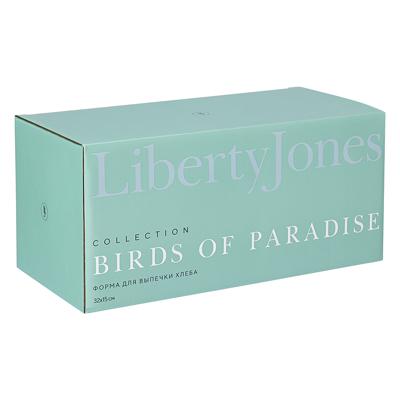 Аксессуар ЯЯЯ Форма для выпечки ржаного хлеба birds of paradise, fantail bird, 33х16 см арт. LJ0000249