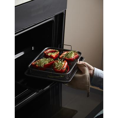Аксессуар ЯЯЯ Противень для запекания с решеткой-гриль roast masters, 22х30 см, черный арт. LJ0000385