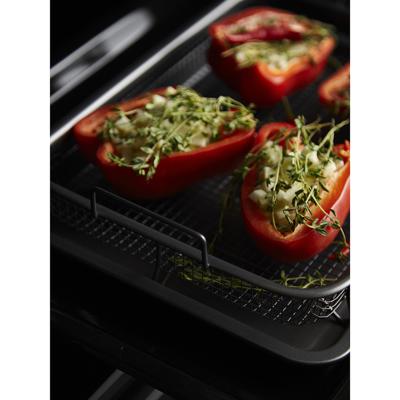 Аксессуар ЯЯЯ Противень для запекания с решеткой-гриль roast masters, 22х30 см, черный арт. LJ0000385