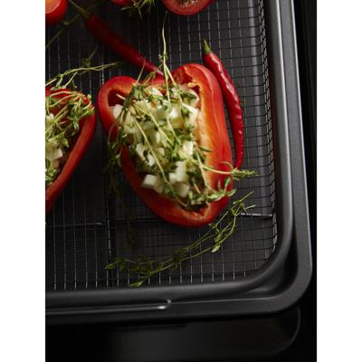 Аксессуар ЯЯЯ Противень для запекания с решеткой-гриль roast masters, 22х30 см, черный арт. LJ0000385