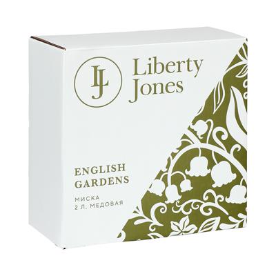Аксессуар ЯЯЯ Миска english gardens, 2 л, медовая арт. LJ0000442