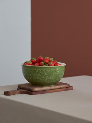 Аксессуар ЯЯЯ Миска english gardens, 3 л, травянисто-зеленая арт. LJ0000443