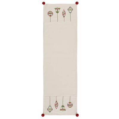 Остальные предметы Tkano Дорожка с вышивкой christmas decorations из коллекции new year essential, 45х150 см арт. TK23-TR0003