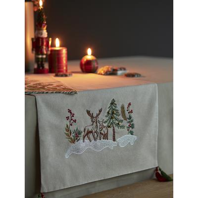 Остальные предметы Tkano Дорожка на стол celebrations из коллекции new year essential, 45х150 см арт. TK24-TR0006