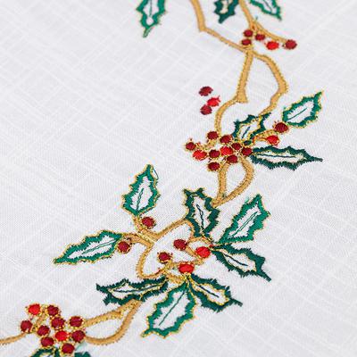 Остальные предметы Tkano Дорожка на стол festive wreath из коллекции new year essential, 45х150 см арт. TK24-TR0007