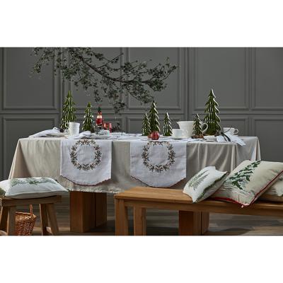 Остальные предметы Tkano Набор из двух салфеток festive wreath из коллекции new year essential, 45х45 см арт. TK24-NA0002