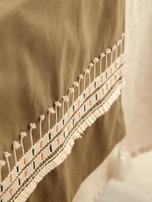 Остальные предметы Tkano Дорожка на стол nomad grid из коллекции ethnic, 45х150 см арт. TK25-TR0010