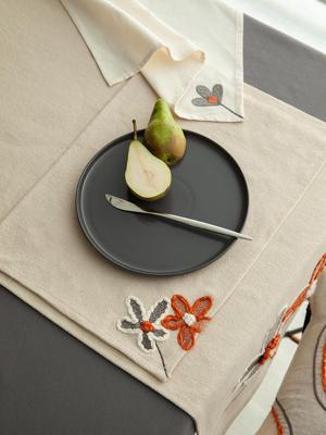 Остальные предметы Tkano Салфетка под приборы stone flowers из коллекции ethnic, 33х48 см арт. TK25-PM0016