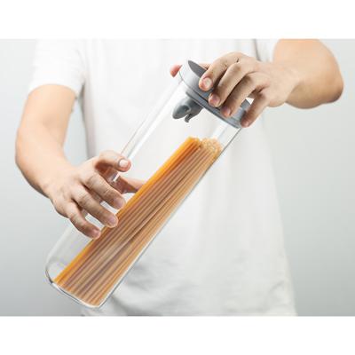 Контейнер QUALY Контейнер для пищевых продуктов lucky mouse, 2 л арт. QL10347-CL-GY