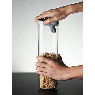 Контейнер QUALY Контейнер для пищевых продуктов lucky mouse, 2 л арт. QL10347-CL-GY