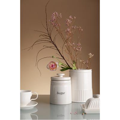 Банка Tkano Банка для сахара белого цвета из коллекции kitchen spirit, 820 мл арт. TK22-TW_JAR0002
