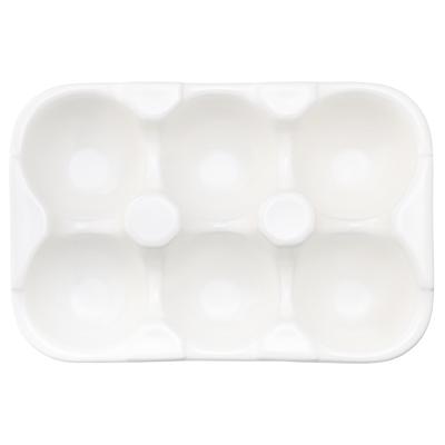 Подставка ЯЯЯ Подставка для яиц simplicity, 18,6х12,4 см, белая арт. LJ000083