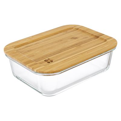 Остальные предметы ЯЯЯ Набор контейнеров для запекания и хранения eco store с крышками из бамбука, 3 шт. арт. SS000045