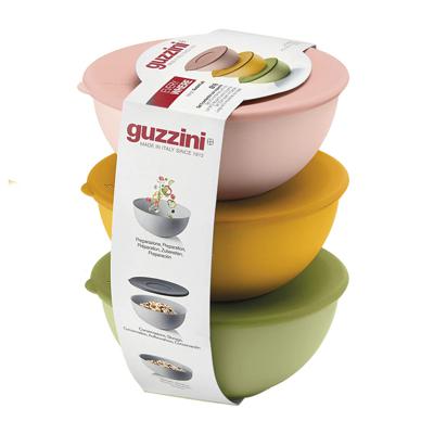 Контейнер Guzzini Набор контейнеров для хранения продуктов everywhere bio, D16 см, 3 шт. арт. 29260652