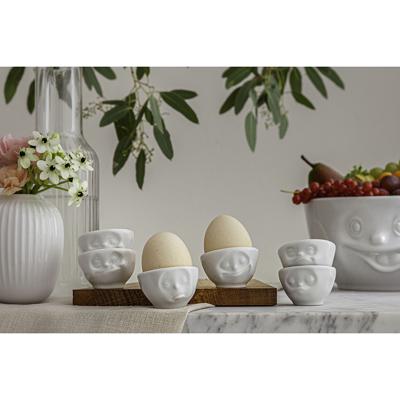 Подставка Tassen Набор подставок для яиц happy & hmpff, белый, 2 шт. арт. T01.53.01