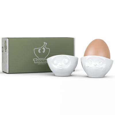 Подставка Tassen Набор подставок для яиц kissing & dreamy, белый, 2 шт. арт. T01.51.01