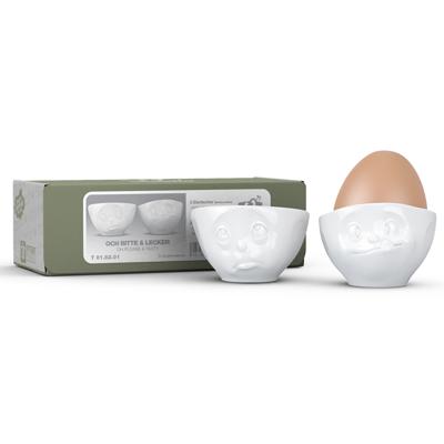 Подставка Tassen Набор подставок для яиц oh please & tasty, белый, 2 шт. арт. T01.52.01