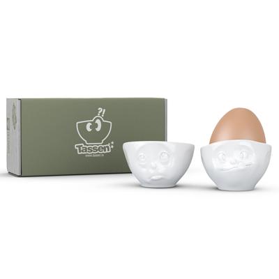 Подставка Tassen Набор подставок для яиц oh please & tasty, белый, 2 шт. арт. T01.52.01