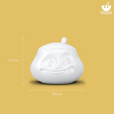 Сахарница Tassen Сахарница sweet, 400 мл, белая арт. T01.33.01