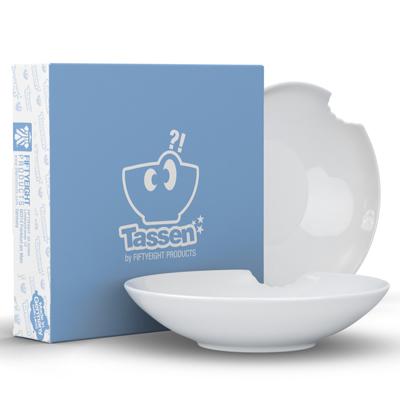 Тарелка Tassen Набор глубоких тарелок with bite, D18 см, 2 шт. арт. T01.76.01
