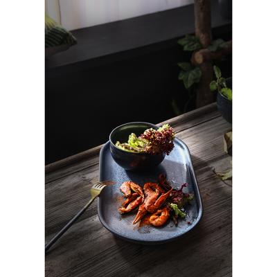 Блюдо ЯЯЯ Блюдо сервировочное cosmic kitchen, 36,5х19,5 см арт. LJ_BT_PL36.5